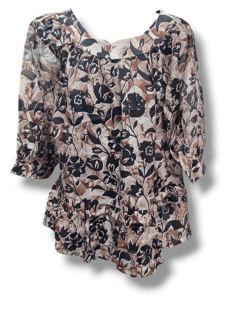 Corfu Womens Soft Print Top