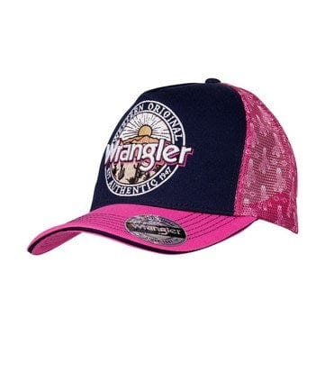 Wrangler Womens Elsa HP Ponytail Trucker Cap