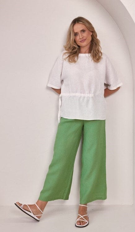 Load image into Gallery viewer, See Saw Womens Linen Palazzo Pant
