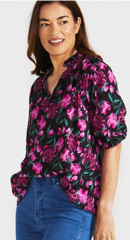 Betty Basics Womens Cecilia Blouse