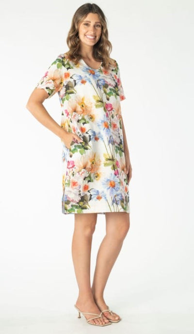 Maglia Womens Multi Flowers Dress