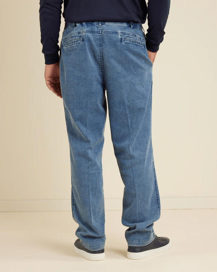 Load image into Gallery viewer, Brekaway Mens Intense Denim Jeans
