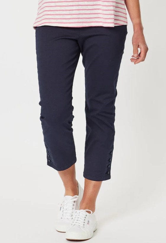 Load image into Gallery viewer, Gordon Smith Womens Charlie Cotton Twill Stretch Capri Pant
