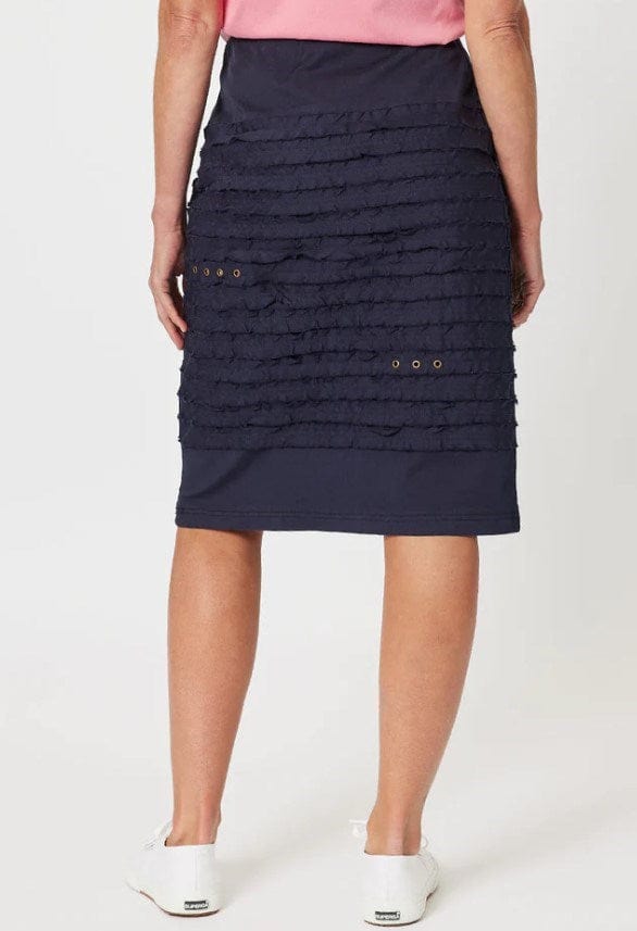 Load image into Gallery viewer, Gordon Smith Womens Charlie Stitched Detail Skirt
