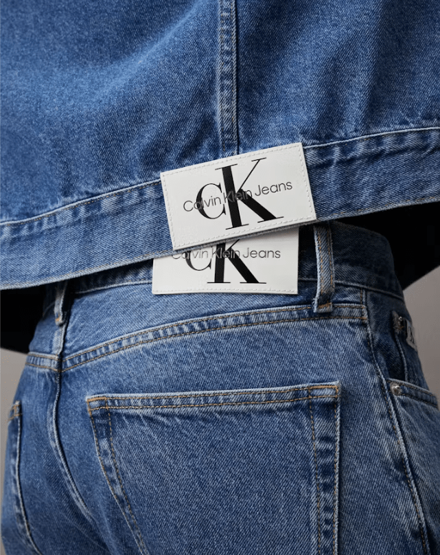 Load image into Gallery viewer, Calvin Klein Mens Authentic Straight Stone Mid Blue Jeans
