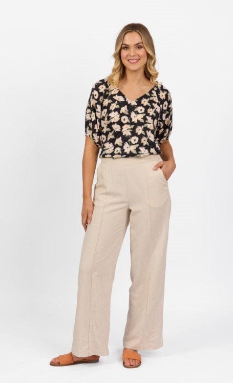 Load image into Gallery viewer, Vassalli Womens Wide Leg Full Length Pant
