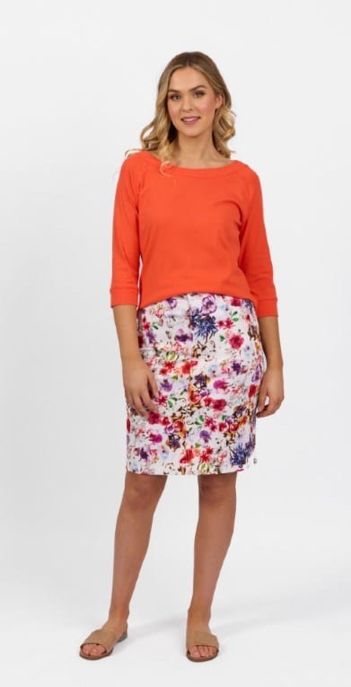 Load image into Gallery viewer, Vassalli Womens Printed Lightweight Skirt
