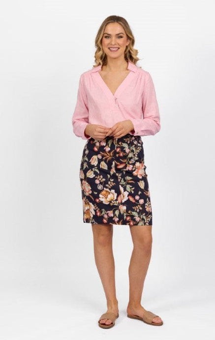 Vassalli Womens Printed Lightweight Skirt