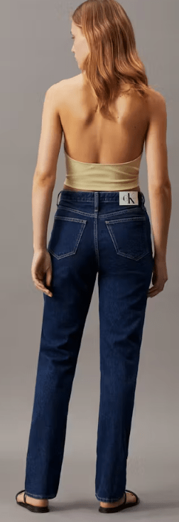 Load image into Gallery viewer, Calvin Klein Womens Authentic Slim Straight Inky Blue Jeans
