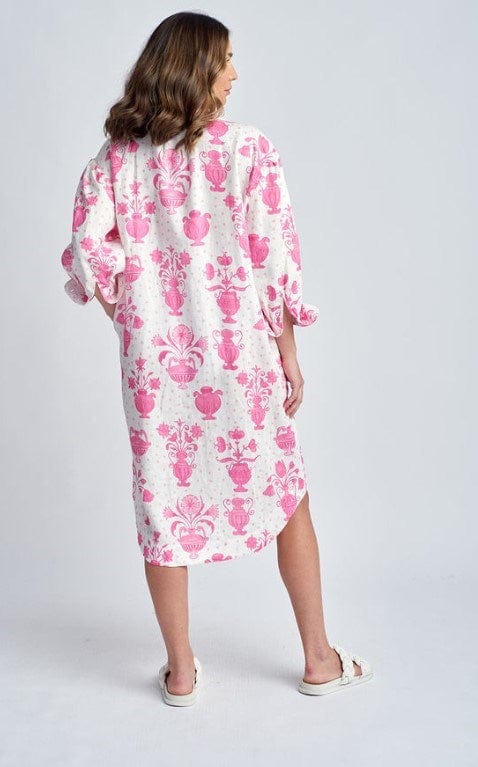 Load image into Gallery viewer, Goondiwindi Cotton Womens Relaxed Pink Dress
