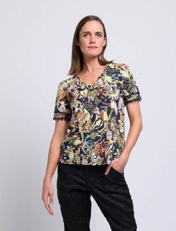 Load image into Gallery viewer, Foil Womens All The Trimmings Top
