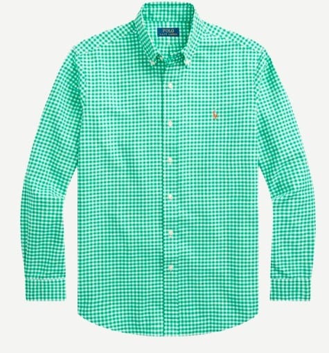 Ralph Lauren Mens Classic Checked Shirt