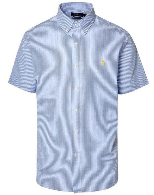 Ralph Lauren Mens Striped Short Sleeve Shirt