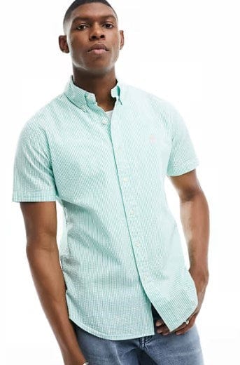 Load image into Gallery viewer, Ralph Lauren Mens Striped Short Sleeve Shirt
