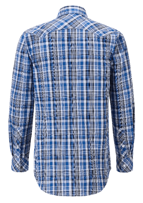 Pilbara Western Mens Snap Button Long Sleeve Shirt