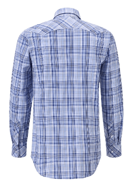 Pilbara Western Mens Snap Button Long Sleeve Shirt