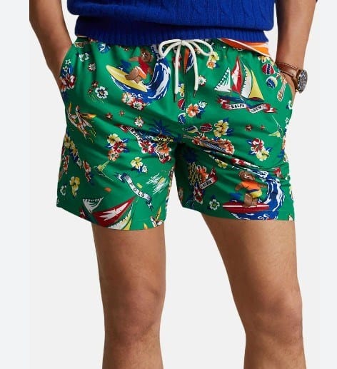 Ralph Lauren Mens Traveler Swim Trunks