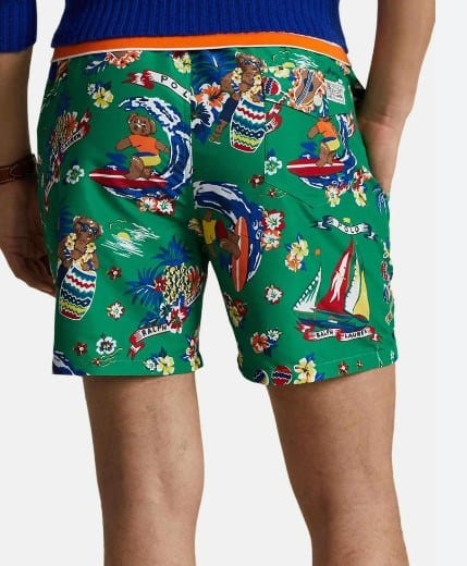 Ralph Lauren Mens Traveler Swim Trunks