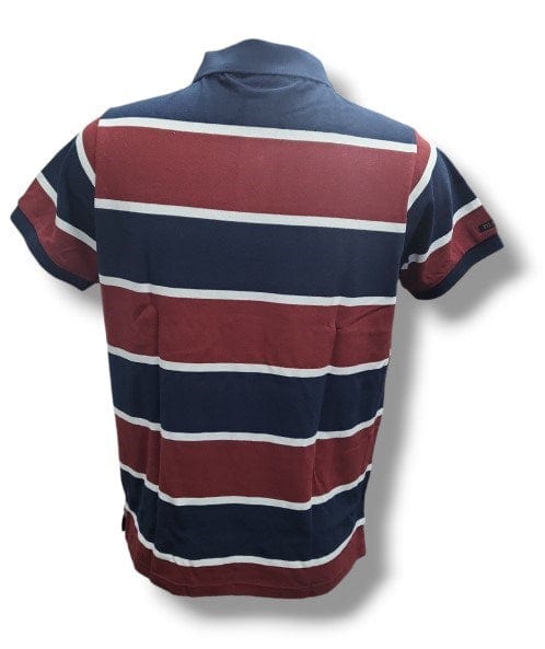 Load image into Gallery viewer, Pilbara Mens Striped Pocket Polo
