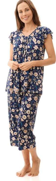 Load image into Gallery viewer, Givoni Womens Capri Pyjama Kaye - Navy
