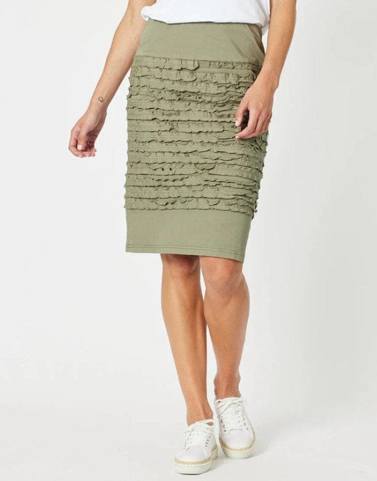 Gordon Smith Womens Charlie Stitched Detail Skirt