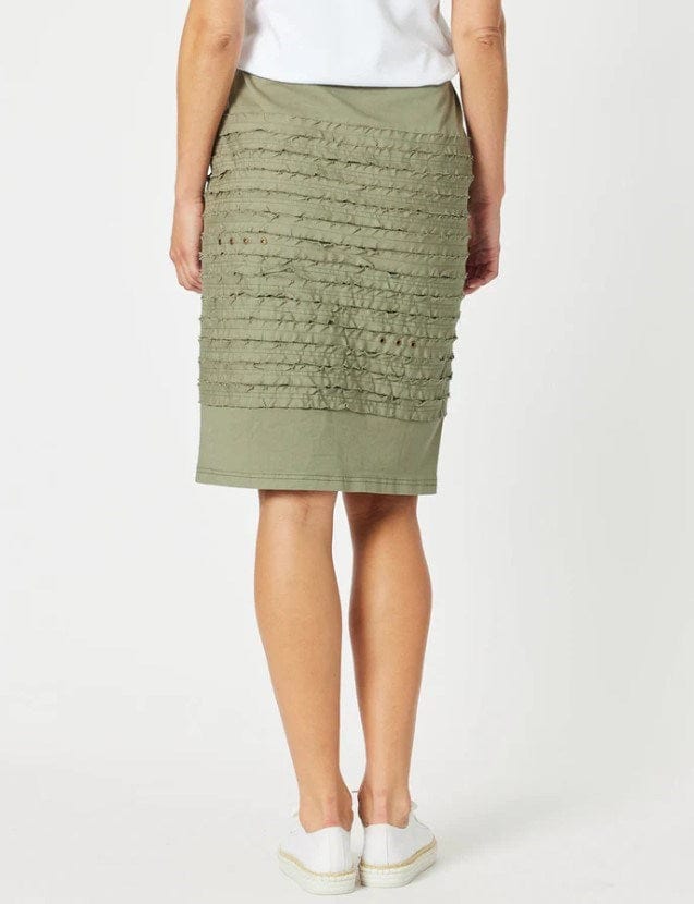 Load image into Gallery viewer, Gordon Smith Womens Charlie Stitched Detail Skirt
