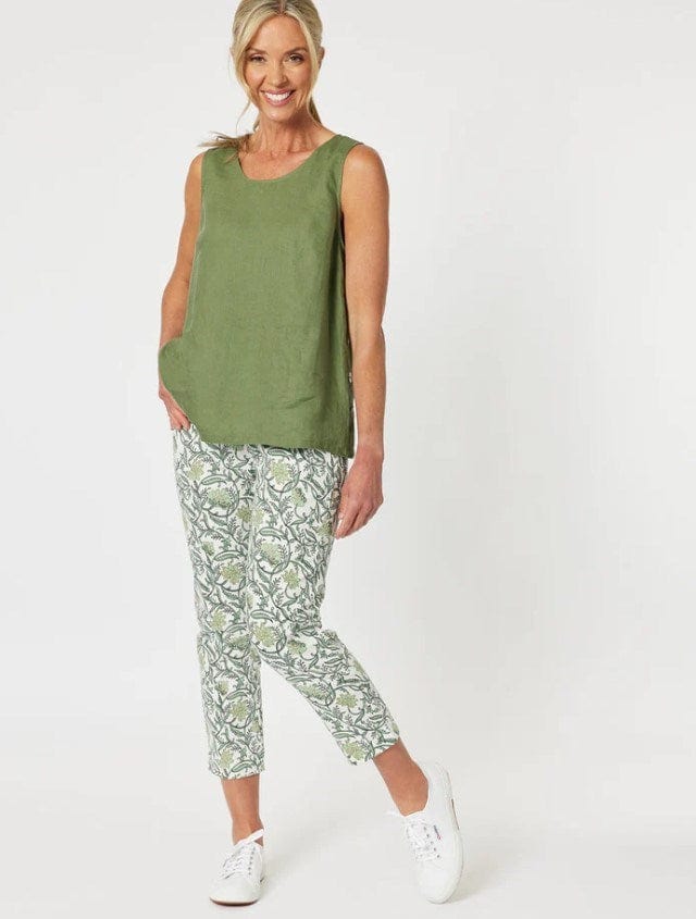 Load image into Gallery viewer, Gordon Smith Womens Leaf Print Pant
