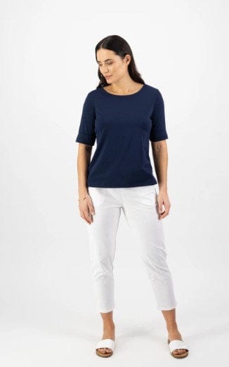 Load image into Gallery viewer, Vassalli Womens Boat Neck Top
