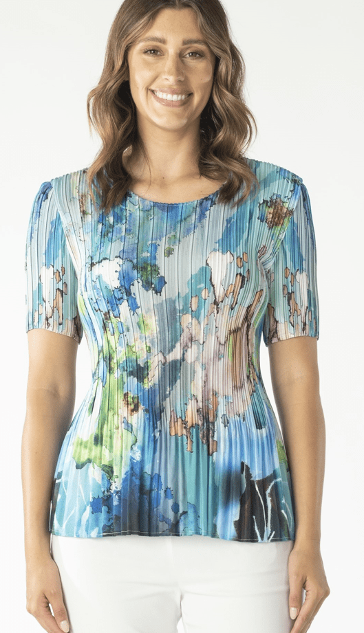 Load image into Gallery viewer, Maglia Womens Multi Colore Top
