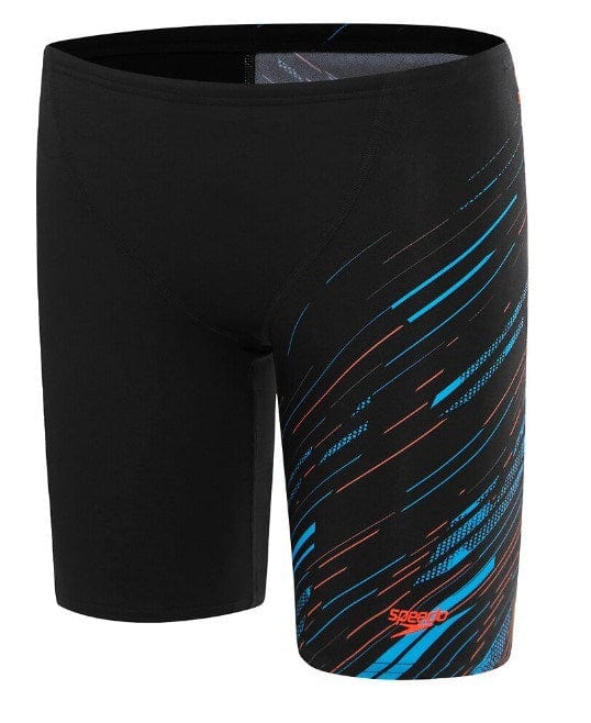 Speedo Boys Allover Hyperboom V-Cut Jammer