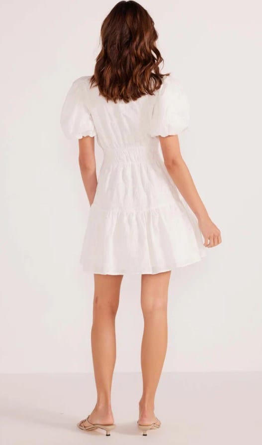 Load image into Gallery viewer, Minkpink Womens Neve Puff Sleeve Mini Dress
