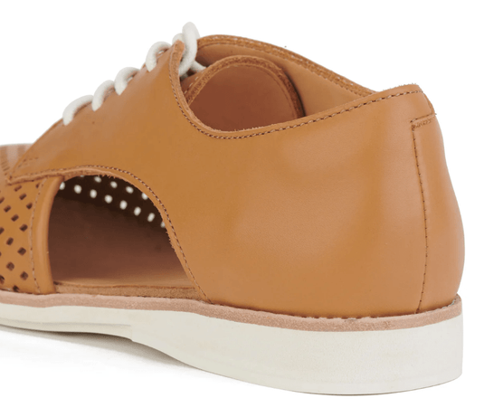 Rollie Womens Sidecut Punch Soft Tan Shoes