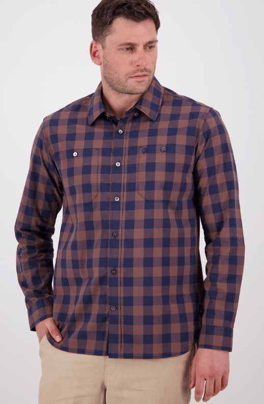 Swanndri Mens Matarangi Long Sleeve Shirt