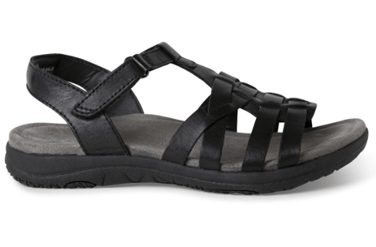 Planet Womens Saralyn Black Sandal Shoes