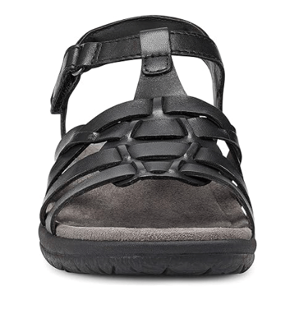 Planet Womens Saralyn Black Sandal Shoes