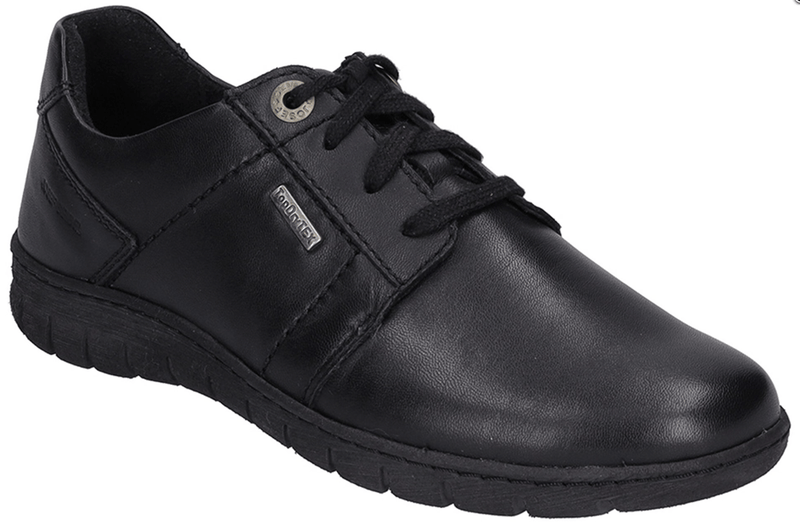 Load image into Gallery viewer, Josef Seibel Womens Steffi 59 Black Waterproof Trainer Shoes
