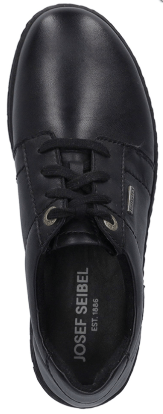 Josef Seibel Womens Steffi 59 Black Waterproof Trainer Shoes