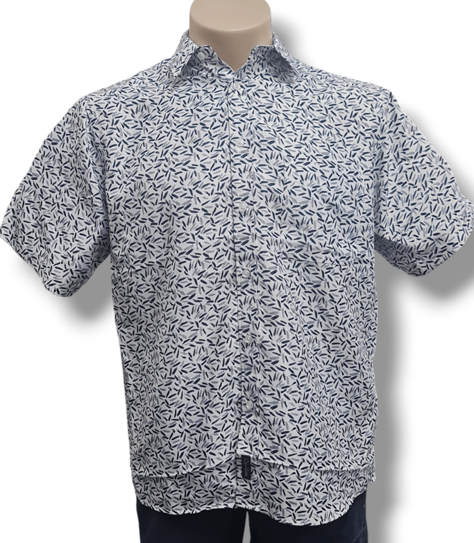 Load image into Gallery viewer, Cipollini Gold Mens Digital Printed Microfibre Short Sleeve Shirt
