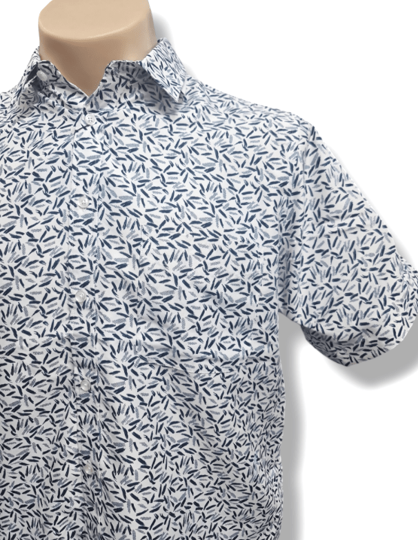 Load image into Gallery viewer, Cipollini Gold Mens Digital Printed Microfibre Short Sleeve Shirt
