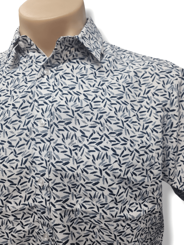 Load image into Gallery viewer, Cipollini Gold Mens Digital Printed Microfibre Short Sleeve Shirt
