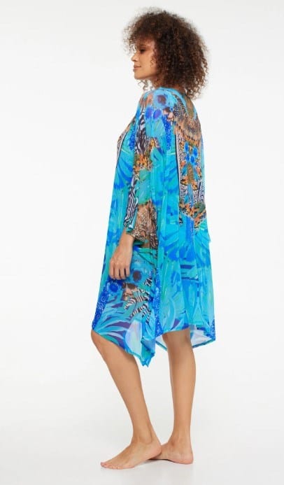 Load image into Gallery viewer, Togs Womens Florence Mesh Kaftan
