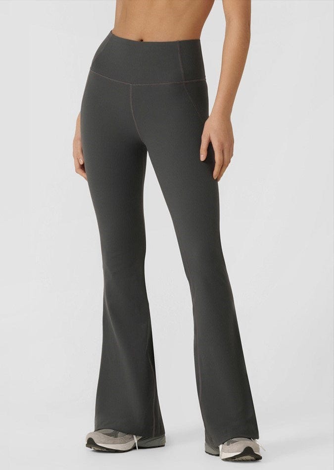 Load image into Gallery viewer, Lorna Jane Irresistible Hi Fold Rib Flared Leggings
