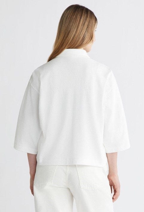 Calvin Klein Wimens Waffle Loose Shirt