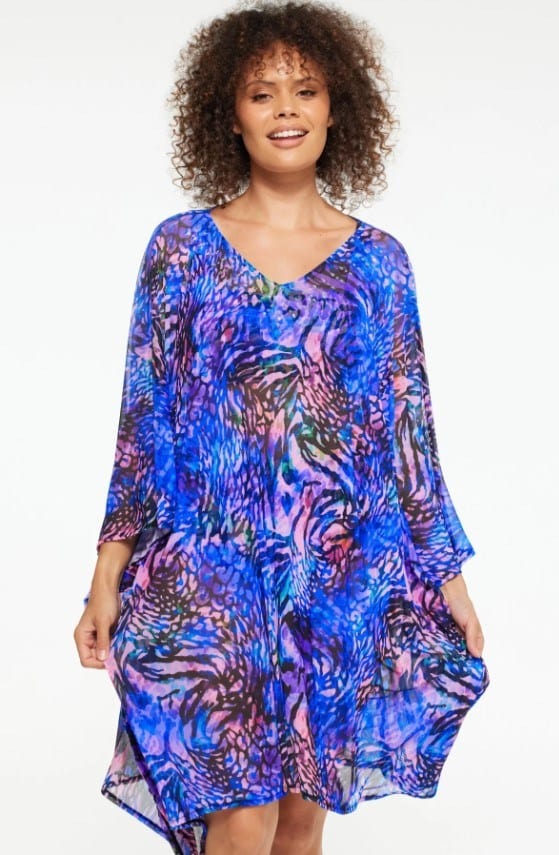 Load image into Gallery viewer, Togs Womens Jaipur Mesh Kaftan
