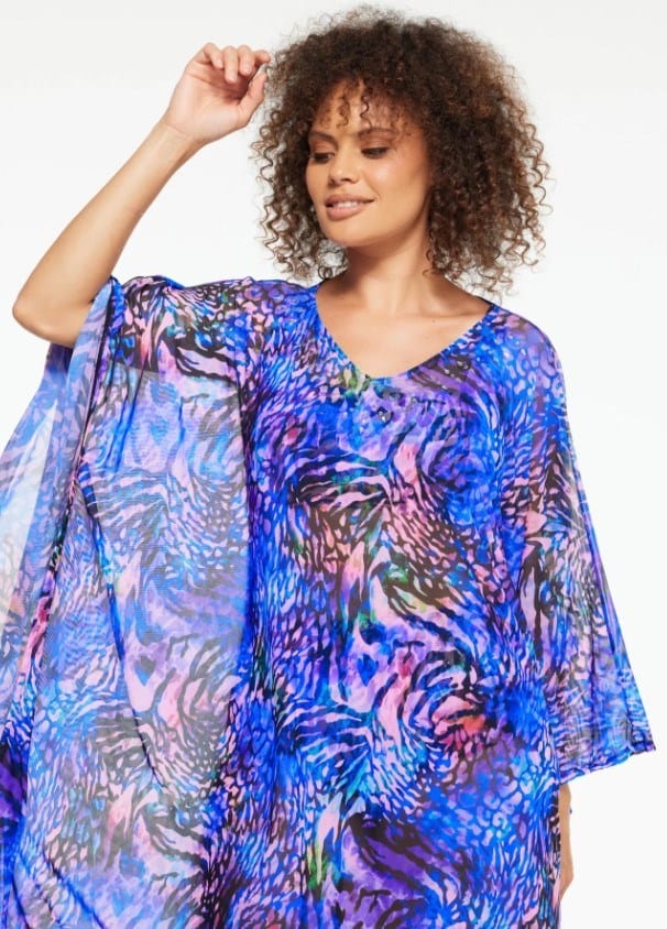 Load image into Gallery viewer, Togs Womens Jaipur Mesh Kaftan
