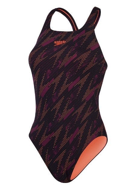 Load image into Gallery viewer, Speedo Womens Hyperboom Allover Medalist One Piece
