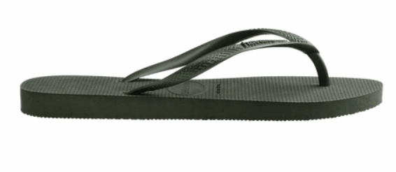 Load image into Gallery viewer, Havaianas Womens Slim Metallic Green Olive Female Thongs
