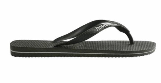 Havaianas Mens Rubber Logo Olive Green Male Thongs