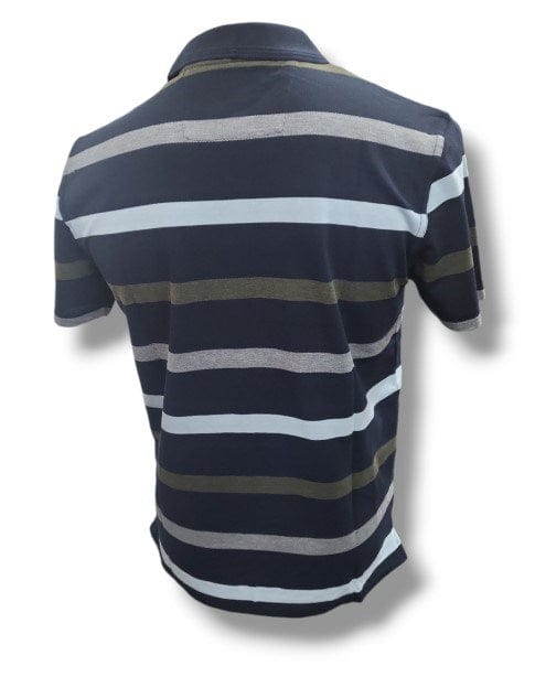 Load image into Gallery viewer, Blue Horizon Mens Striped Polo
