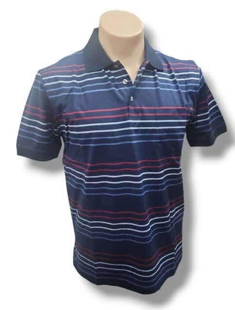 Back Bay Mens Mercerized Cotton Striped